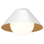 Remy Ceiling Light - White / Opal