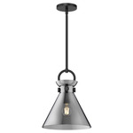 Emerson Pendant - Smoked / Matte Black