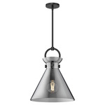 Emerson Pendant - Smoked / Matte Black