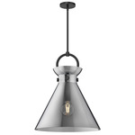 Emerson Pendant - Smoked / Matte Black