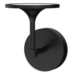 Issa Wall Sconce - Matte Black / Frosted