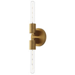 Claire Bathroom Vanity Light - Aged Gold