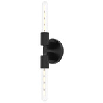 Claire Bathroom Vanity Light - Matte Black