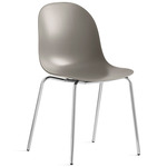 Academy Chair - Chrome / Matte Taupe