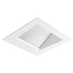 E4 Pro 4IN Square Flanged Wall Wash Trim - White