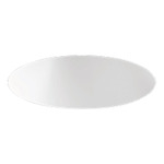 Entra CL 2IN Round Flangeless Trim / Remodel Housing - White