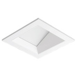 Entra CL 2IN Square Flanged Trim / Remodel Housing - White / White