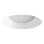 Entra CL 2IN Round Flangeless Trim - White