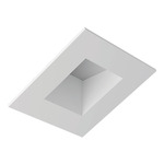 Verse 3IN Square Sloped Flanged Trim 2-Pack - White