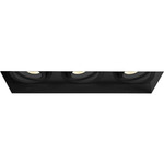 Amigo 3 inch Multiples Trimless Adj Gimbal / Remodel Housing - Black