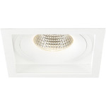 Amigo 6IN SQ Downlight Trim / Remodel Housing - White