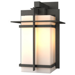 Tourou Outdoor Wall Sconce - Coastal Natural Iron / Opal