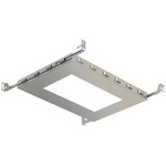 Amigo 6IN Multiples New Construction Mounting Plate - Silver