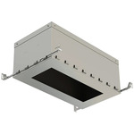 Amigo 6IN Multiples Trimless New Construction IC Housing - Silver