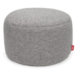 Point Mingle Ottoman - Grid Stone