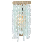 Dune Wall Sconce - Burnished Gold / Blue