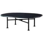 Carmel Large Outdoor Coffee Table - Black / Midnight Black