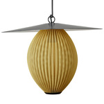 Satellite Outdoor Pendant - Black / Mustard Gold Satellite Outdoor Pendant - Black / Mustard Gold