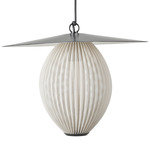 Satellite Outdoor Pendant - Black / Cream White Satellite Outdoor Pendant - Black / Cream White