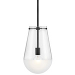 Beck Pendant - Black / Etch Dipped