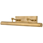 Stokes Picture Light - Heritage Brass