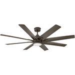Concur Outdoor Smart Ceiling Fan with Light - Metallic Matte Bronze / Metallic Matte Bronze