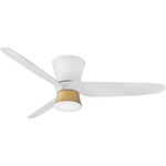 Neo Smart Ceiling Fan with Light - Matte White / Matte White