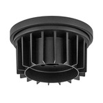 Draftsman Flush Mount Kit - Matte Black