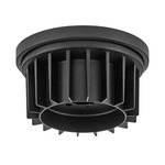 Draftsman Flush Mount Kit - Matte Black