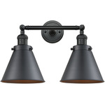 Appalachian Bathroom Vanity Light - Matte Black