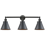 Appalachian Bathroom Vanity Light - Matte Black