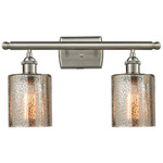 Cobbleskill Bathroom Vanity Light - Brushed Satin Nickel / Mercury