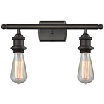 Ballston Urban Bare Bulb Bathroom Vanity Light - Oil Rubbed Bronze