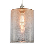 Ballston Cobbleskill Corded Pendant - Brushed Satin Nickel / Mercury