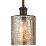 Cobbleskill Downrod Pendant - Oil Rubbed Bronze / Mercury