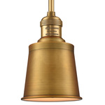 Addison Stem Hung Mini Pendant - Brushed Brass