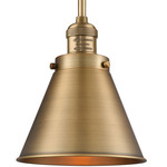 Franklin Restoration Appalachian Downrod Pendant - Brushed Brass