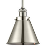 Franklin Restoration Appalachian Downrod Pendant - Polished Nickel