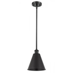 Ballston Cone Pendant - Matte Black