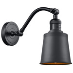 Addison Gooseneck Wall Sconce - Matte Black