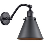 Appalachian Gooseneck Wall Sconce - Matte Black