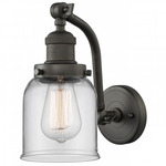 Bell Wall Sconce - Oil Rubbed Bronze / Clear