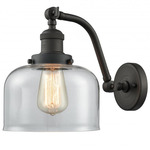 Bell Wall Sconce - Oil Rubbed Bronze / Clear