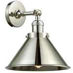 Briarcliff Wall Sconce - Polished Nickel