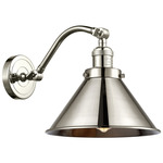 Briarcliff Gooseneck Wall Sconce - Polished Nickel