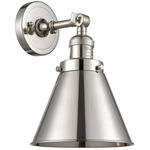 Franklin Restoration Appalachian Wall Sconce - Polished Nickel