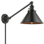 Briarcliff Plug-In Swing Arm Wall Sconce - Oil Rubbed Bronze