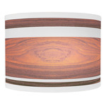 Band Wall Sconce - White / Rosewood Linen
