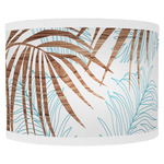 Palm Wall Sconce - White / Blue