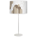Arch Tyler Table Lamp - White / Brown